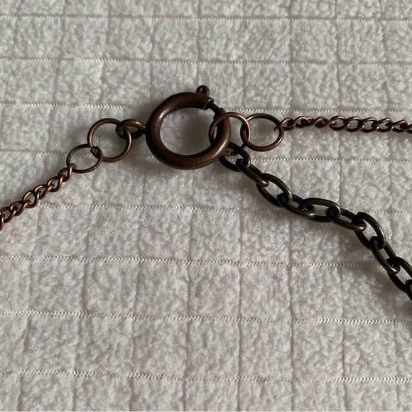 Artisan red butterfly necklace - Picture 6 of 14